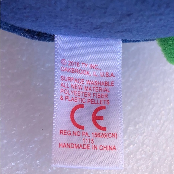 TY Beanie Ballz NFL Seatle Seahawks plush ball toy 4 1/2" 2016 - Picture 9 of 10